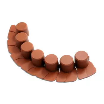 Бордюр для сада Prosperplast IPAL7-R624 Palisada, 4.05м, терракотовый