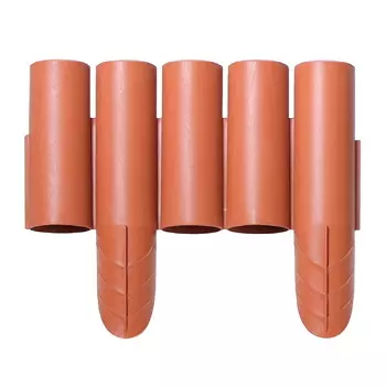Бордюр для сада Prosperplast IPALPLUS-R624 Palisada, 2.35м, терракотовый