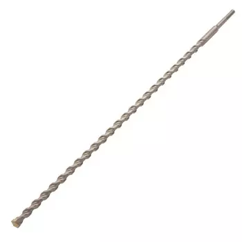 Бур по бетону Denzel 705042, двойная спираль, Cobalt W-tip, 16x600 мм, SDS PLUS