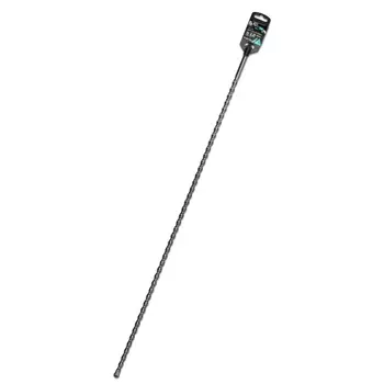 Бур по бетону Metallica Optima 904459, SDS-plus, 12х800/750 мм, напайка с центром, 2 спирали