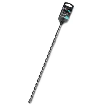 Бур по бетону Metallica Optima 904534, SDS-plus, 14 х400/350 мм, напайка с центром, 2 спирали