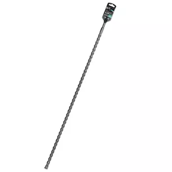 Бур по бетону Metallica Optima 904664, SDS-plus, 16 х800/750 мм, напайка с центром, 2 спирали