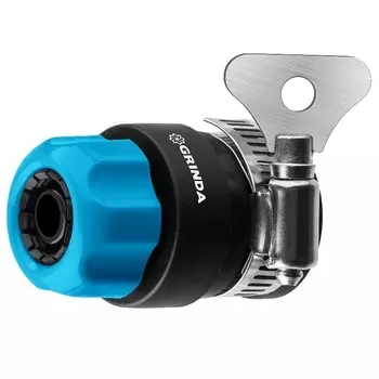 Быстросъёмный соединитель Grinda PROLine TCC-34 8-426335_z02, 3/4", с металлическим хомутом, для шланга