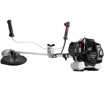 Caiman WM48 Бензокоса 1,8 кВт/2,5 л,с, 47,1 см3, Mitsubishi MBC48, диск Caiman 255 мм. + диск 3T + леска 2,7 мм, ранц. подвеска, 8,01-010401-2578