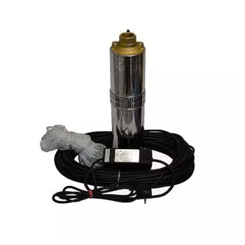 Центробежный погружной скважинный насос Водолей БЦПЭ 0,5-63У 13107 (максимальный напор 90 м, диаметр 95 мм, 1.8 м³)