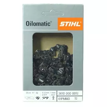 Цепь Stihl 61PMMC3 36100000052 (52 звена, 3/8")