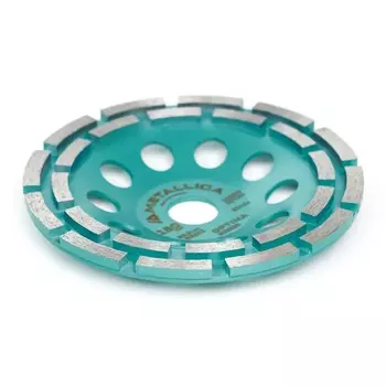 Чашка алмазная сегментная Metallica Optima 900888, 2 ряда, 150x22,2 мм, по бетону, в кор.