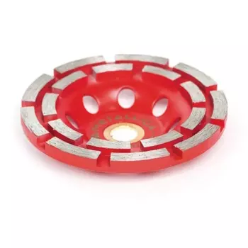 Чашка алмазная сегментная Metallica Ultra 900789, 2 ряда, 110x22,2/15 мм, по бетону, в кор.