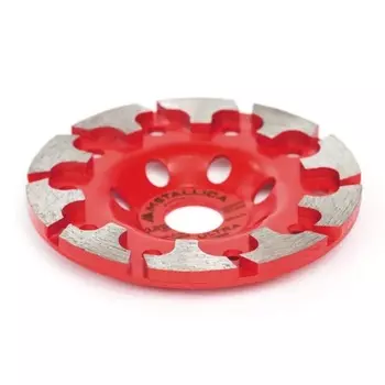 Чашка алмазная сегментная Tau-тип Metallica Ultra 900826, 125x22,2 мм, по бетону