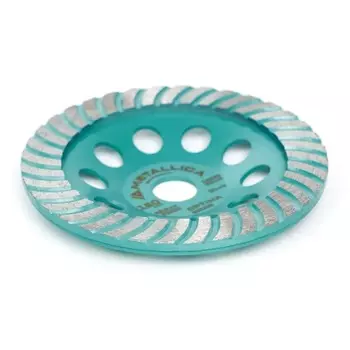 Чашка алмазная турбированная Metallica Optima 900895, 150x22,2 мм, по бетону