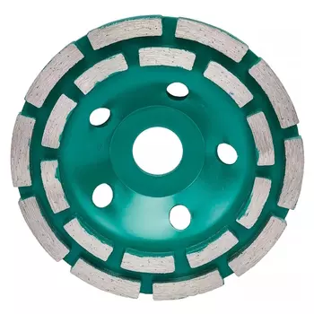 Чашка алмазная Волат 89040-125, 125мм бетон двурядная