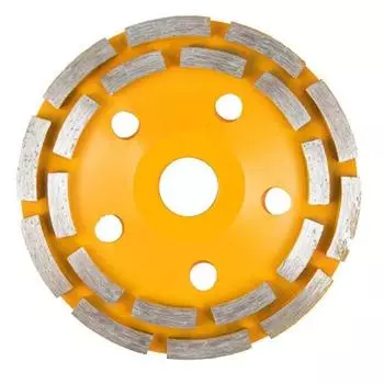 Чашка алмазная зачистная Вихрь (125 мм, двухрядная) 73/10/3/6