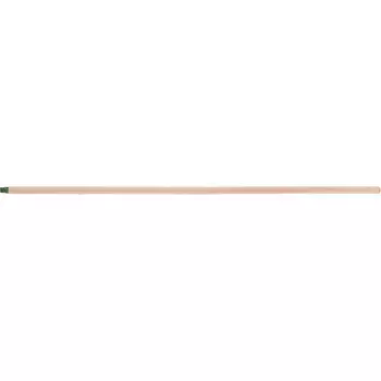 Черенок для метлы 68416 (25х1200мм, пластиковая резьба, дерево высший сорт)