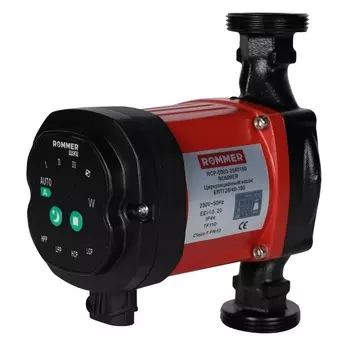 Циркуляционный насос Rommer ERTI 25/40-180 RCP-0003-2540180 с теплоизоляцией