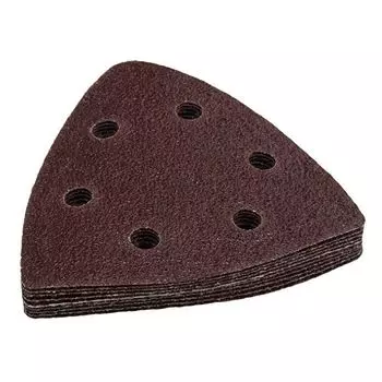 Дельтавидный шлифовальный лист Практика VELCRO 240-430 (93 мм, Р40, 10 шт.)