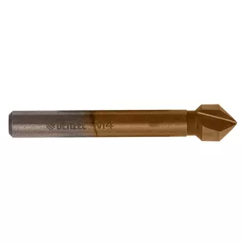 Зенковка конусная Denzel 72302, под М4, HSS, по металлу, 6-гранный хвостовик