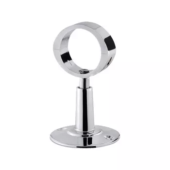 Держатель для полотенцесушителя Point PN00010 разъемный с кольцом 1", хром