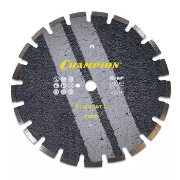 Диск алмазный Champion Asphafight C1630, асфальт, L 350/25,4/10