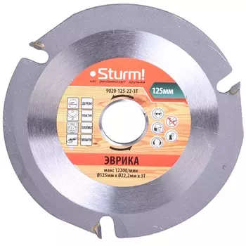 Диск пильный Sturm 9020-125-22-3T