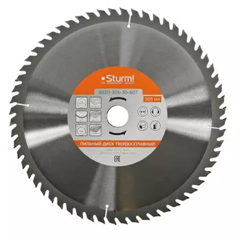 Диск пильный Sturm 9020-305-30-60T