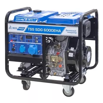 Дизель генератор TSS SDG 6000EHA 077014