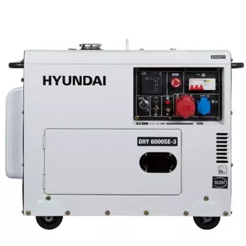Дизельный генератор Hyundai DHY 6000SE-3