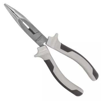 Длинногубцы изогнутые Thorvik BNP0200, 200 мм