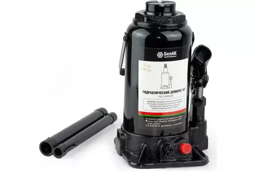 Домкрат БелАК, БАК.00035, 16 тонн (225мм/430мм), система защиты от перегруза