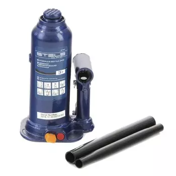 Домкрат гидравлический бутылочный Stels 51161, 3 т, 188-363 мм