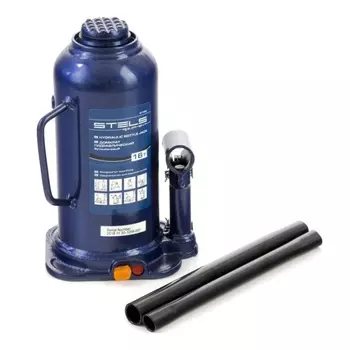 Домкрат гидравлический бутылочный Stels 51168, 16 т, 227-457 мм