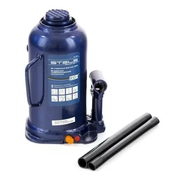 Домкрат гидравлический бутылочный Stels 51169, 20 т, 235-445 мм