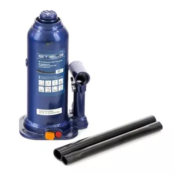 Домкрат гидравлический бутылочный Stels 51176, 6 т, 207-404 мм, кейс