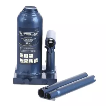 Домкрат гидравлический бутылочный телескопический Stels 51115, 2 т, 170-380 мм