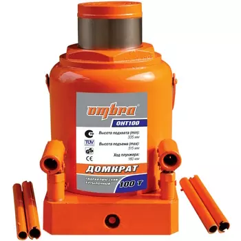 Домкрат гидравлический Ombra OHT100 профессиональный 100т 335-515мм
