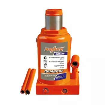 Домкрат гидравлический Ombra OHT150, профессиональный, 50т, 285-465мм