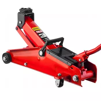 Домкрат гидравлический подкатной Stayer "Red Force" 43154-3, 3т, 135-400мм