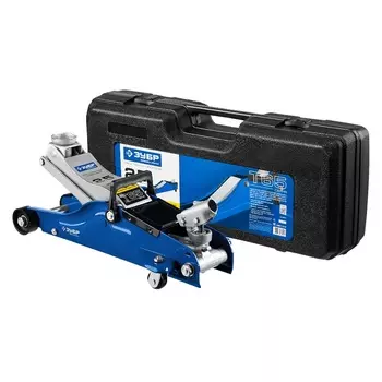 Домкрат гидравлический подкатной Зубр Профессионал 43057-2.5-K