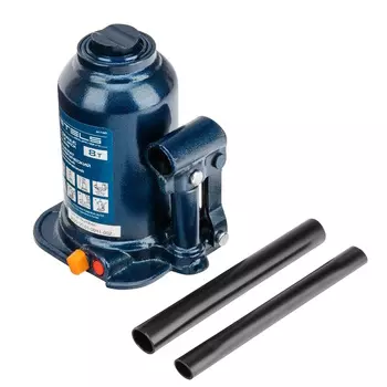 Домкрат гидравлический Stels 51150, бутылочный, телескопический, 8 т, подъем 180-410 мм