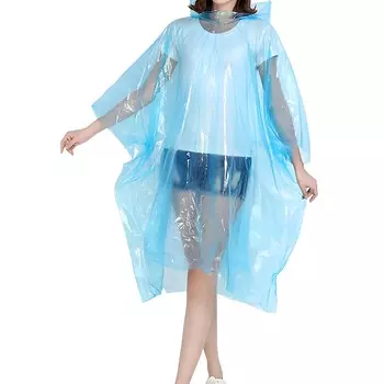 Дождевик-пончо Perfecto Linea 28-102003 голубой