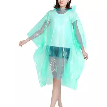 Дождевик-пончо Perfecto Linea 28-102004 зеленый