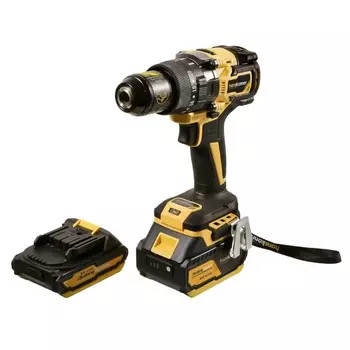 Дрель аккумуляторная бесщеточная ударная Hanskonner HCD18165BLI