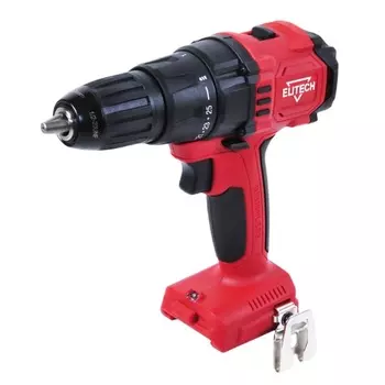 Дрель аккумуляторная Elitech ДА 18БЛ2 E2201.011.00 198041, 18В, без АКБ и ЗУ