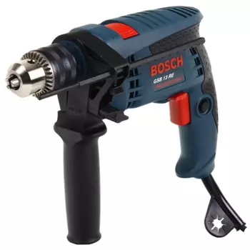 Дрель электрическая ударная Bosch GSB 13RE 0.601.217.102 (600 Вт, ключевой патрон)