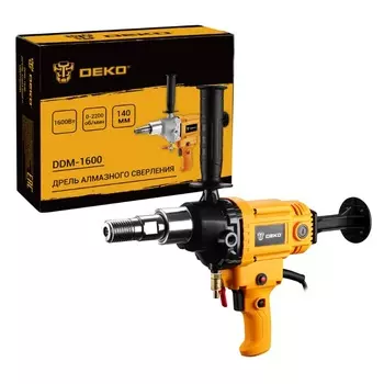 Дрель алмазного сверления Deko DDM-1600 063-4434