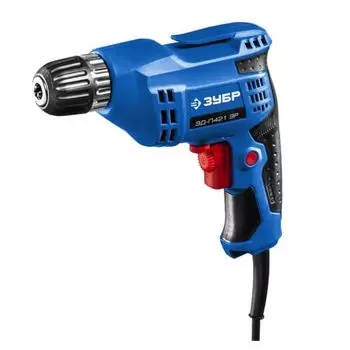 Дрель безударная Зубр "Профессионал" ЗД-П421 ЭР