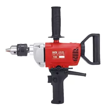 Дрель Dck KJZ03-16B, 1010Вт, ЗВП, низкооборотистая, 620 об/мин, D-рукоятка.