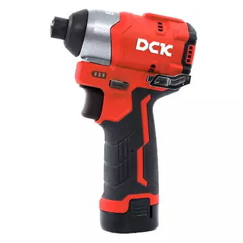 Дрель-шуруповерт аккум Dck KDPL04-8 (TYPE EK) Impact , HEX, 10.8В, 2х2а/ч, кейс