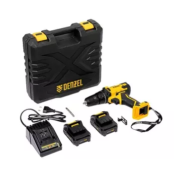 Дрель-шуруповерт аккумуляторная Denzel CDL-12-02BM