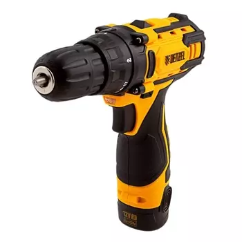 Дрель-шуруповерт аккумуляторная Denzel CDL-12CB 26102, Li-Ion, 12 В, 1 аккумулятор