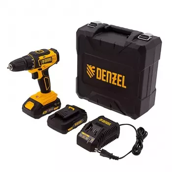 Дрель-шуруповерт аккумуляторная Denzel CDL-18-02BM